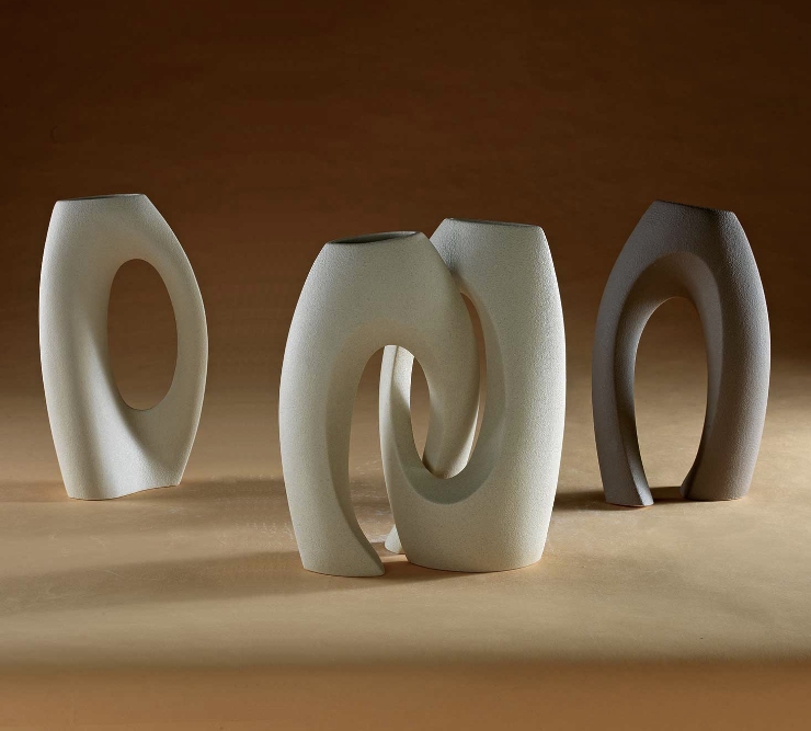 Hug Vase - Abbraccio, Latte