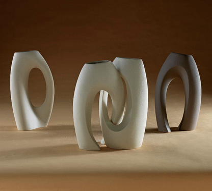 Hug Vase - Abbraccio, Latte